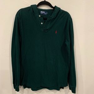 Men's Polo Ralph Lauren Long Sleeve Hoodie Polo